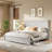Farmhouse Solid Wood Platform Bed-1591225331-1591225315
