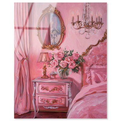 «Strawberry Sorbet II», reproduction d'art sur acrylique par Art Remedy