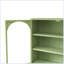 Modern Glass Doors Two-door Wall Sideboard Cabinet with Featuring Three-tier Storage-1368770365