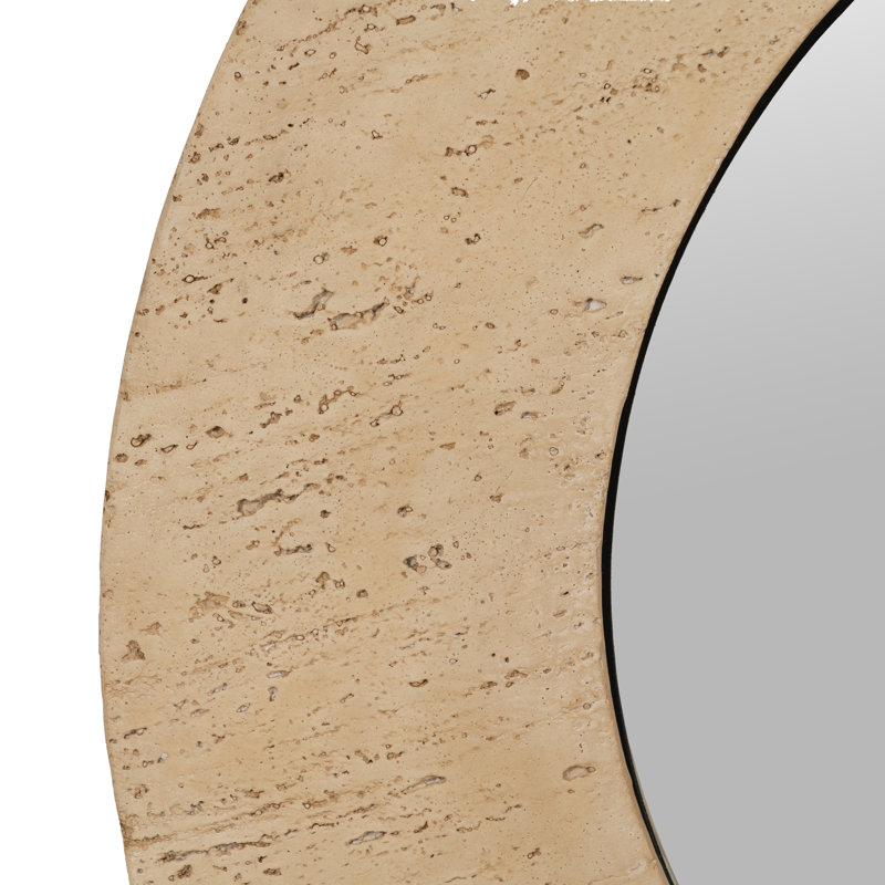 Calyssa Metal Mirror, Round, 80 cm H x 80cm W