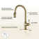 CASAINC 1.8 GPM Single-Handle Pull-Down Kitchen Faucet Single Hole Faucet