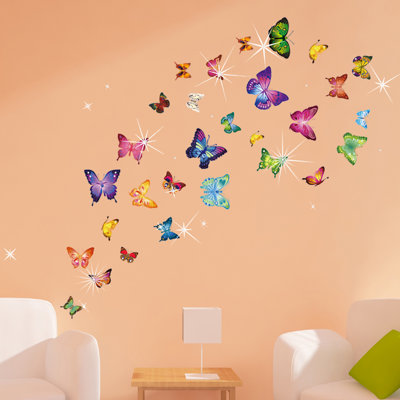 Insects Non-Wall Damaging Wall Decal