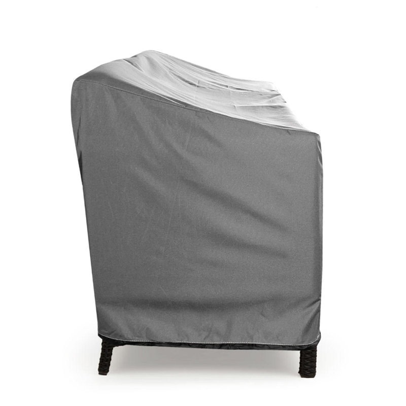 Hyslop Weatherproof Patio Sofa Cover with Breathable, Durable Water-Resistant PVC Protection, Adjustable Elastic Hem, Click-Close Straps and Air Holes