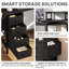 L-Shaped Computer Desk with Built-In Electrical Outlet-1121111474-1121555736