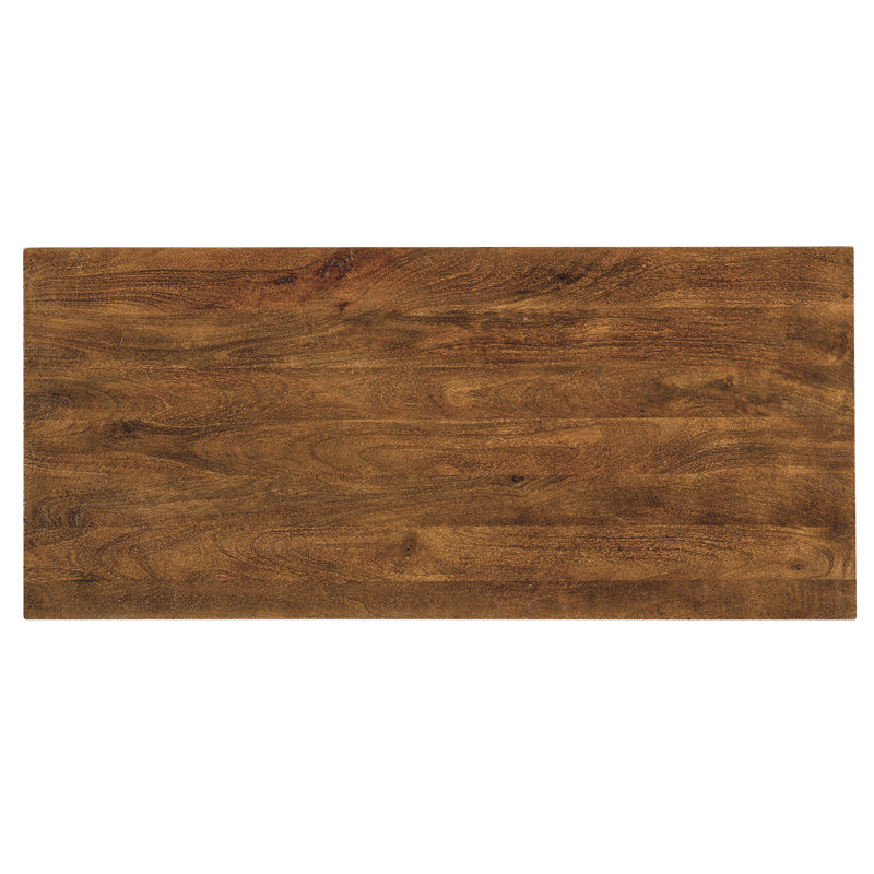 Chiseling Solid Wood Accent Cabinet