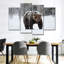 «Winter Grizzly Bear», reproduction d'art sur toile-92828983