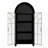 Charming Arched Storage Cabinet for Various Rooms, Enhancing Décor and Functionality