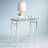 Genevieve Glass Top End Table-1099945642