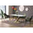 Kivah Metal Base Dining Table-2042237698-2043432175