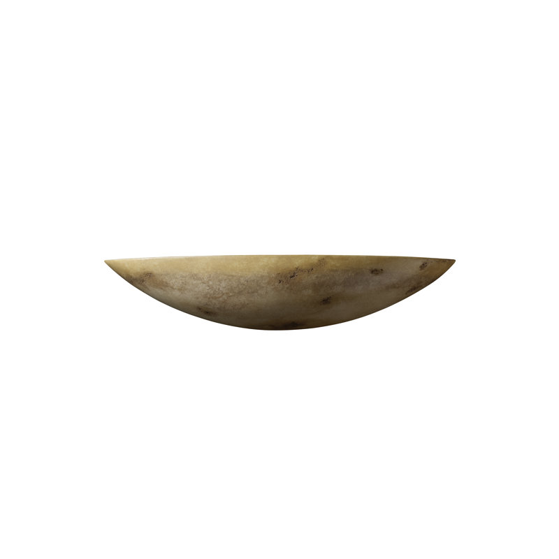 Maarten Ceramic Half Moon, Gloss Black