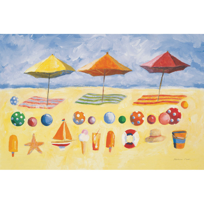 Parasols de plage, H 20 po x l 20 po x P 1,25 po