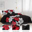 Ensemble de courtepointe à motif floral 3 pièces avec taies décoratives-122272491-122272498