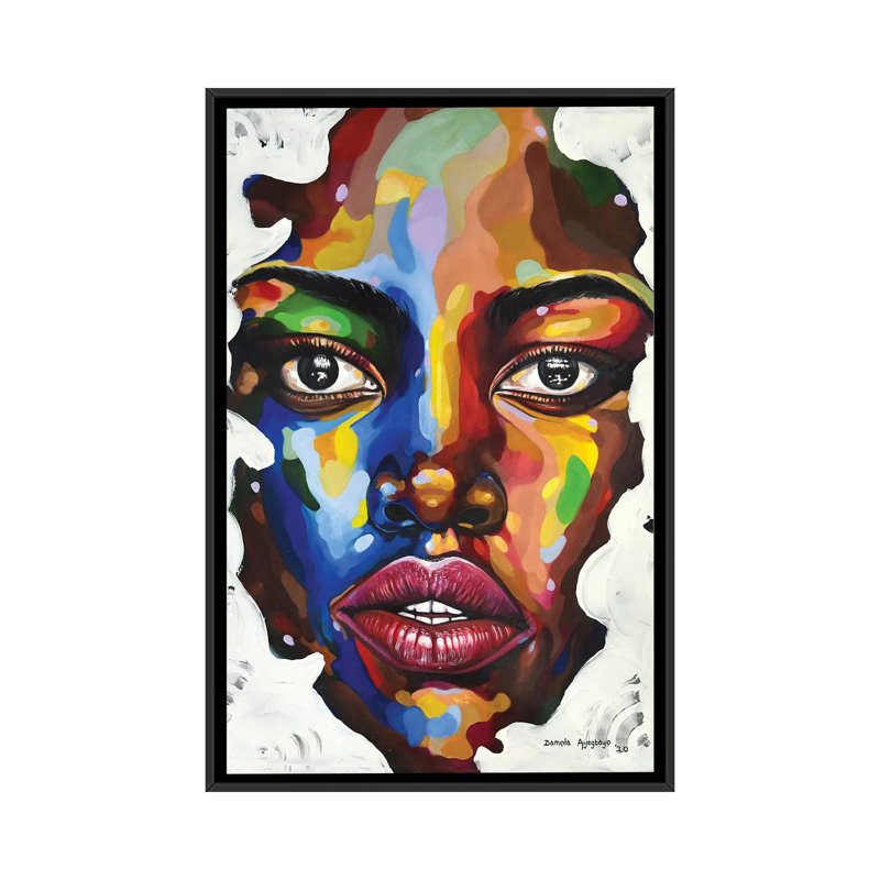 " Isolation ", 26" H x 18" W x 1.5" D, No Mat, Black Framed Canvas