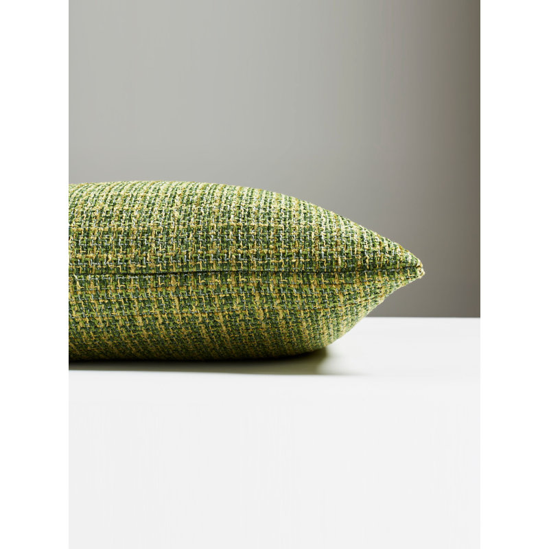 Highland Geometric Square Pillow Cover & Insert, Grass