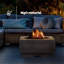 Absalon Square Cast Iron Smokeless Fire Pit