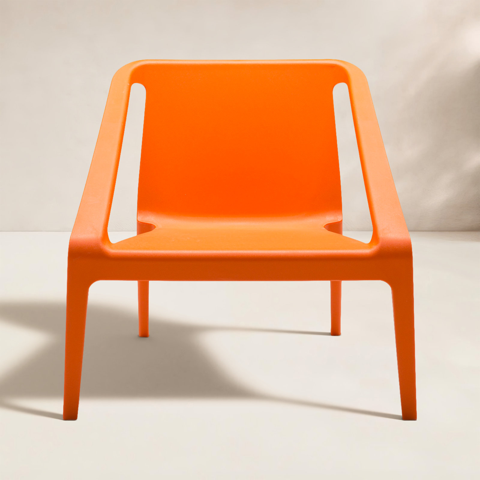 Marti Outdoor Lounge Chair, Orange