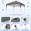 3m x 3m Iron Pop-Up Gazebo-95298033