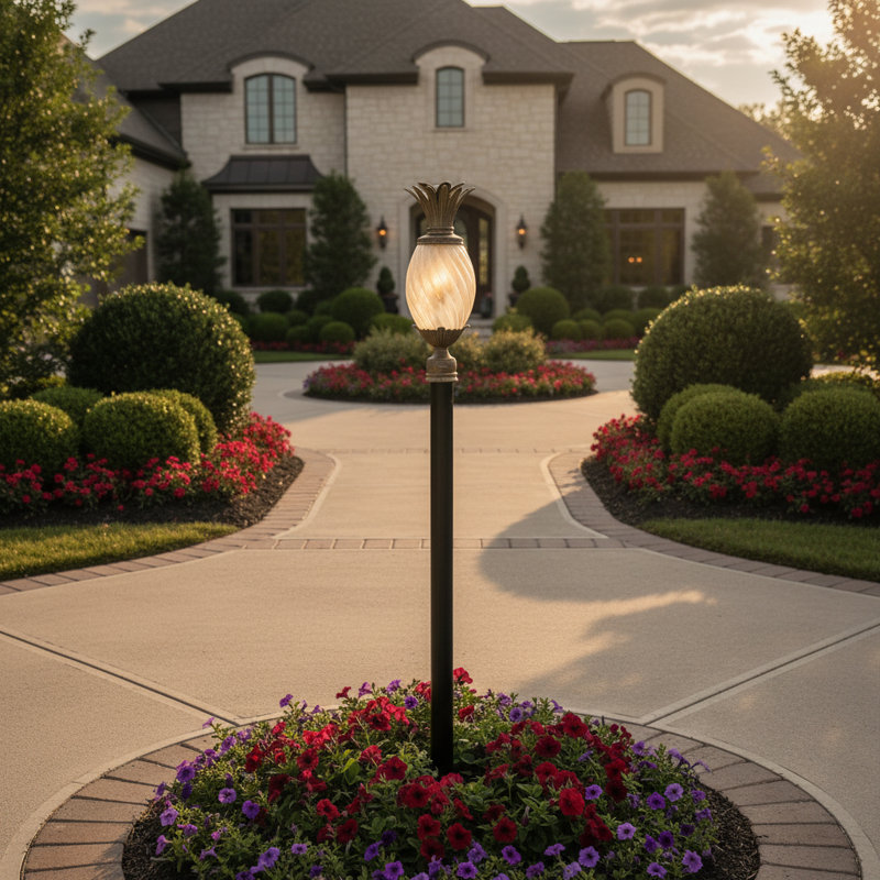 Plantation 1 Light Lantern Head, Incandescent, Standard
