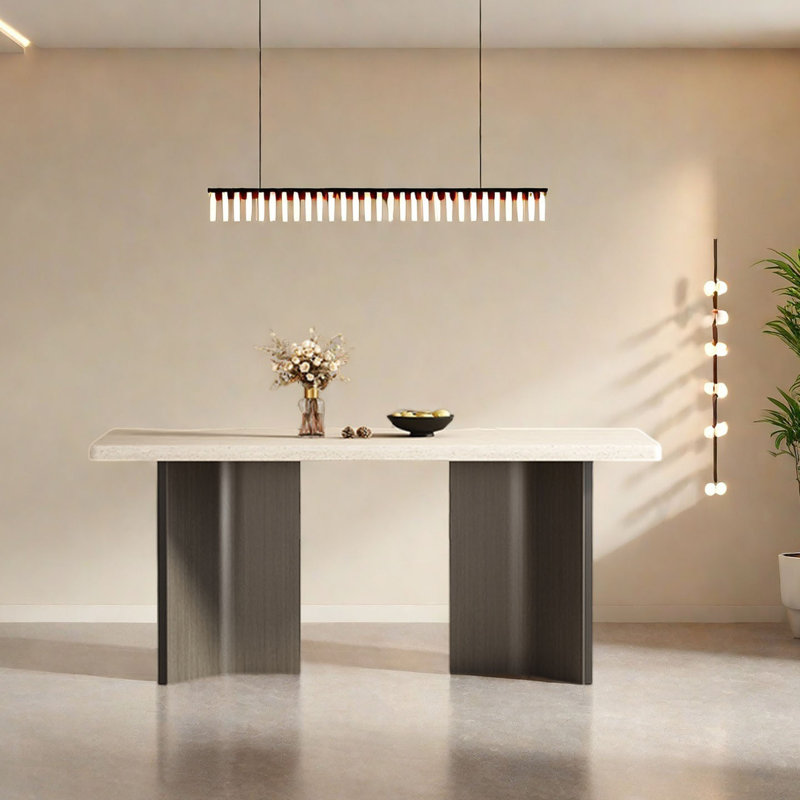 Table de salle à manger Retro, 29.5"H x 63"L x 31.5"W