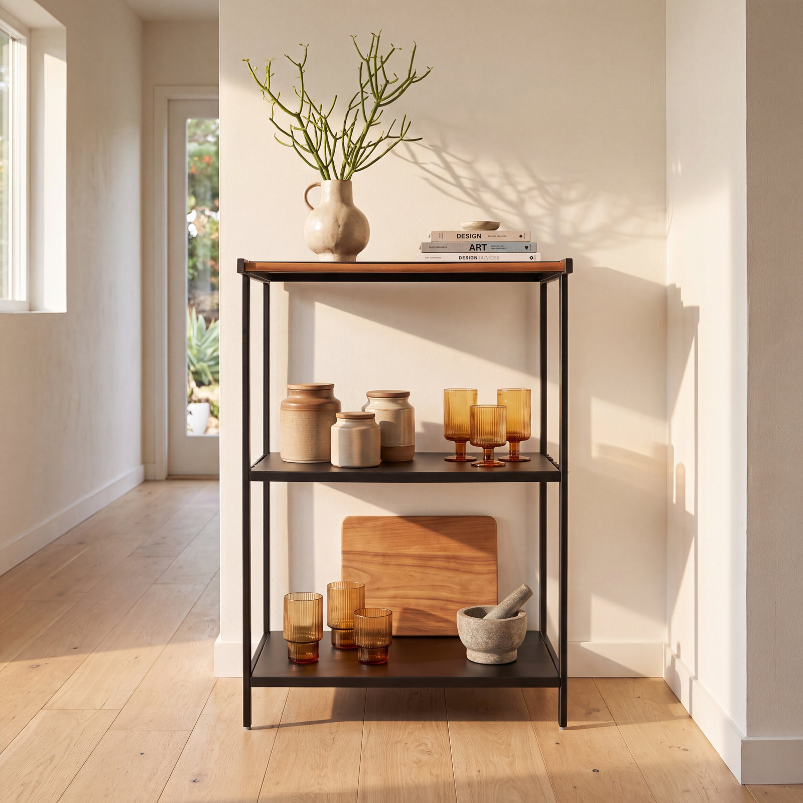 Yamazaki Home Storage Rack, Black