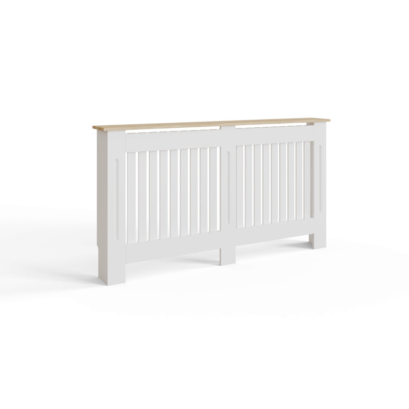 Longslow Radiator Cover, 83cm H x 152cm W x 19cm D