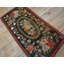 Antique Wool &amp; Cotton Brown Earth Tone Hooked - Loop Pile Rug