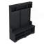 Hall Tree with Metal Hooks and Storage Space, Multi-Functional Entryway Coat Rack with Shoe Cubbies