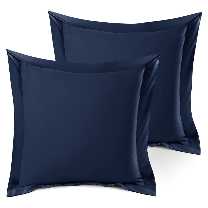 Polyester Bedding, 18" x 18", Navy Blue