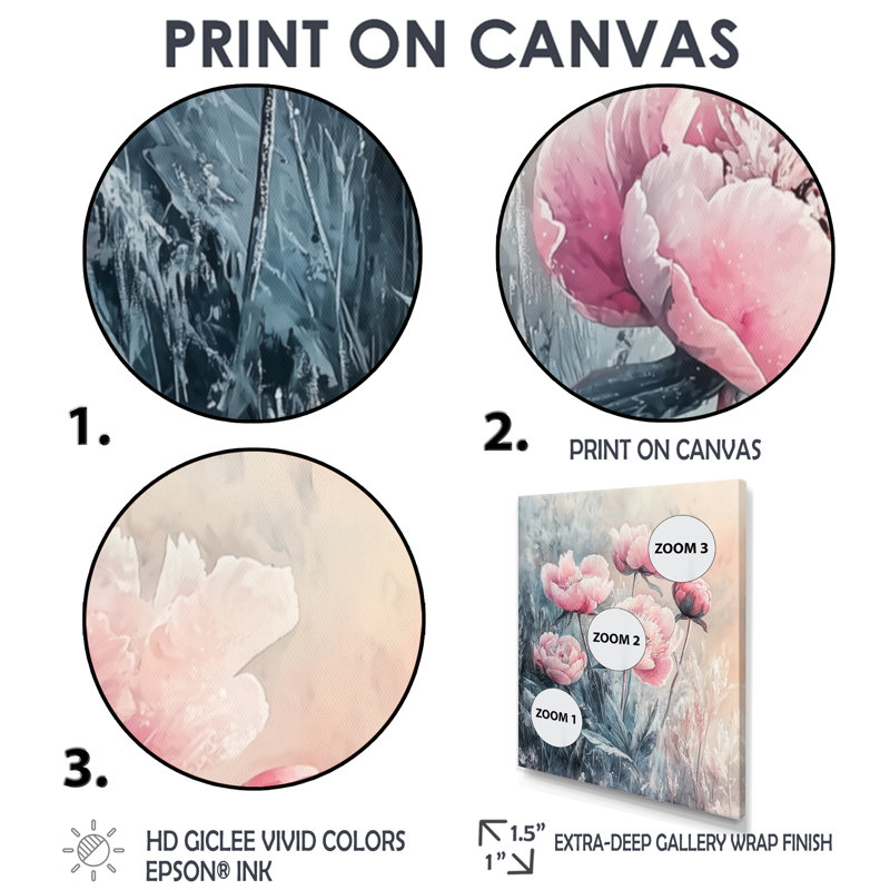 Kelleher - reproduction d'art sur toile florale, H 32 po x l 16 po, Reproduction encadrée d'une seule photo, Doré