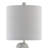 Resin Doodle Dog Table Lamp With Linen Shade-2123163930