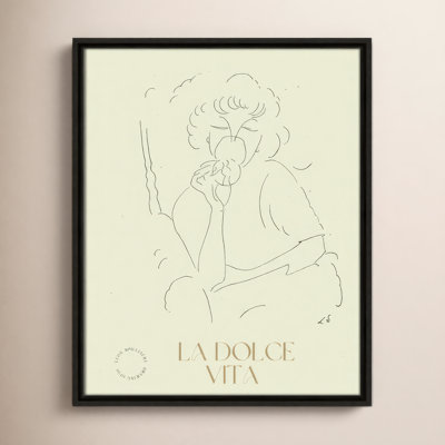 La Dolce Vita Print by Permild & Rosengreen x Léon Spilliaert