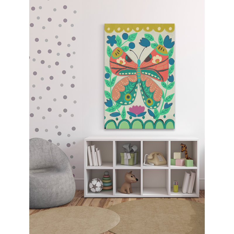 Petit «Flutterfly I», reproduction sur toile tendue Petit, H 60 po x l 40po x P 1,5 po