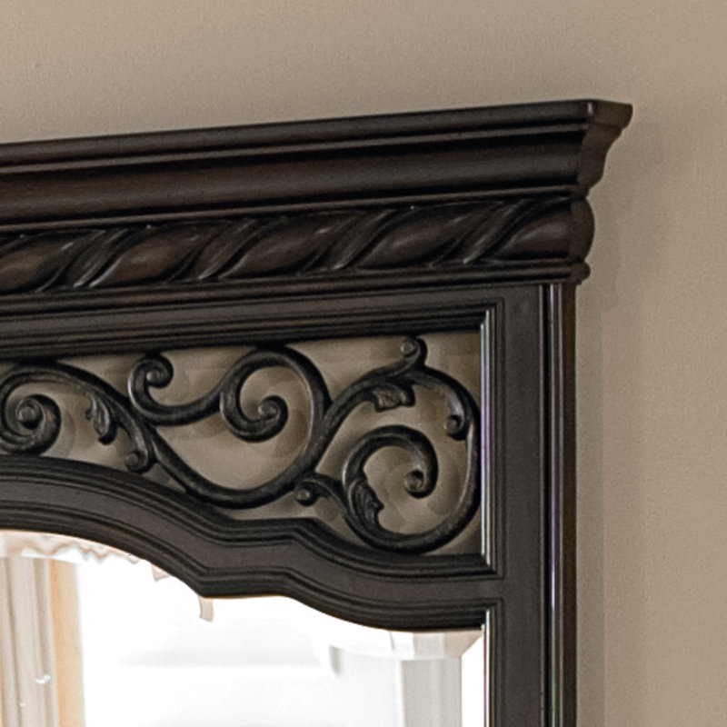 Ashyla 6 Drawer Dresser and Mirror Set