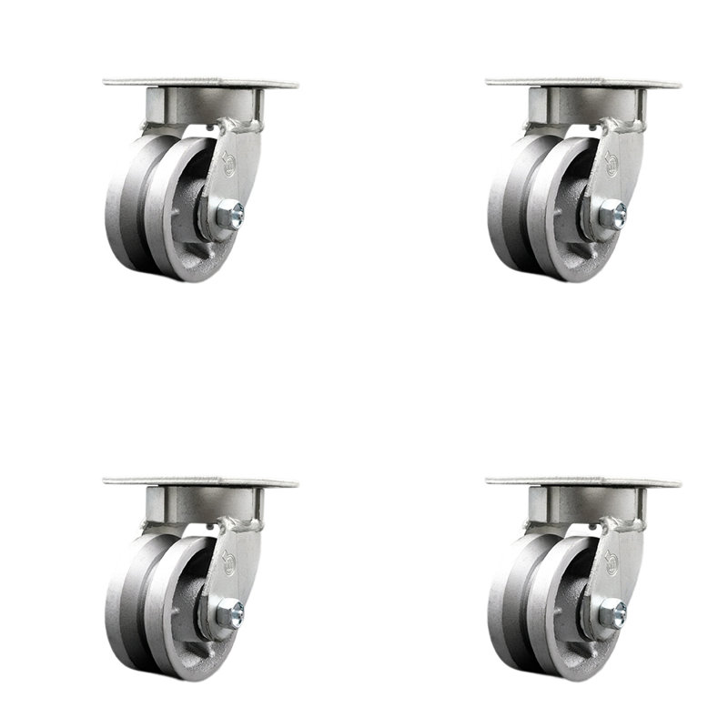 Roulettes pivotantes Kingpinless Groove