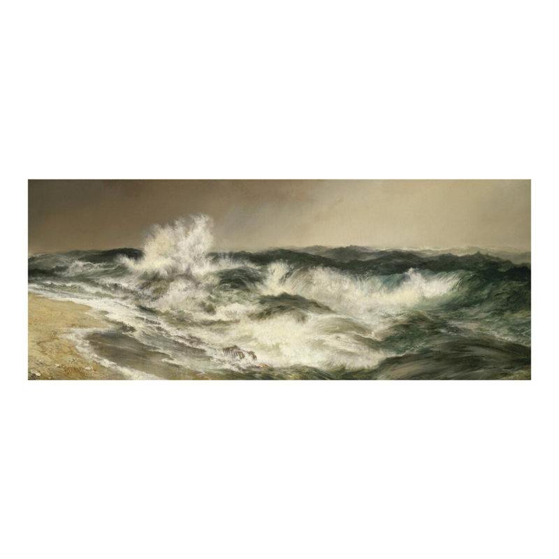 La mer qui retentit de Thomas Moran - Estampe numérique, H 16 po x l 20 po