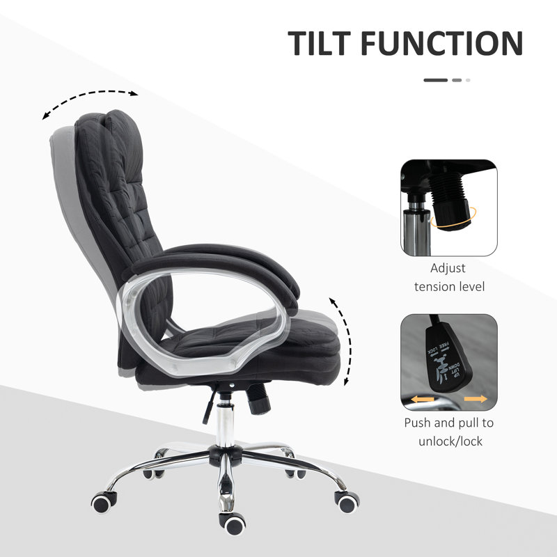 Alumbaugh Executive Chair, Black