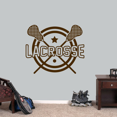 Décalcomanie murale le lacrosse le Bushman