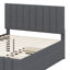 Lit plateforme tapissier avec lit gigogne et 3 tiroirs-1754933004