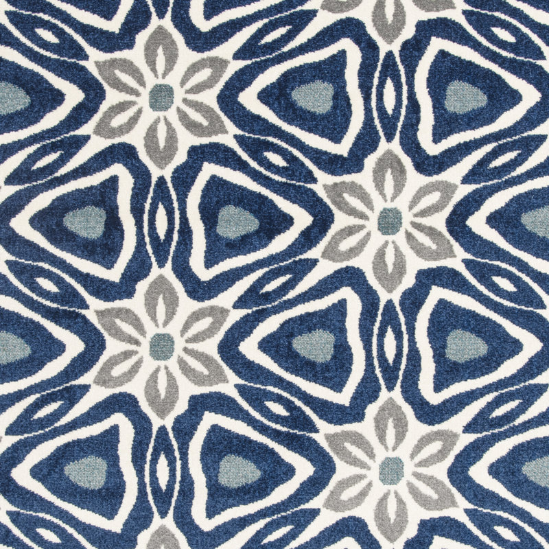Kessel Washable Geometric Indoor / Outdoor Rug, Rectangle 7'10" x 9'10"