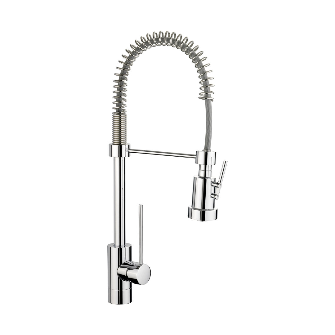Pro Monobloc Mixer Tap in Chrome