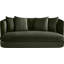 Causeuse en velours Alder-105511597