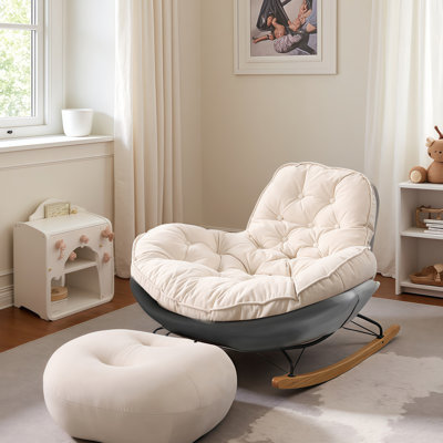 Fauteuil de jeu rembourré amovible Irving 