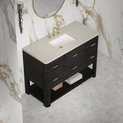 Meuble-lavabo simple l 48 po Lucian
