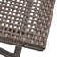 Chaise bistro Hillside 2 - Chaises pliantes pour l'extérieur. Gris + brun, fabriqué avec. 18,16 po P, 20,63 W, 32,72 H. Conception peu encombrante, nécessitant peu d'entretien. Ajoutez instantanément du confort à votre