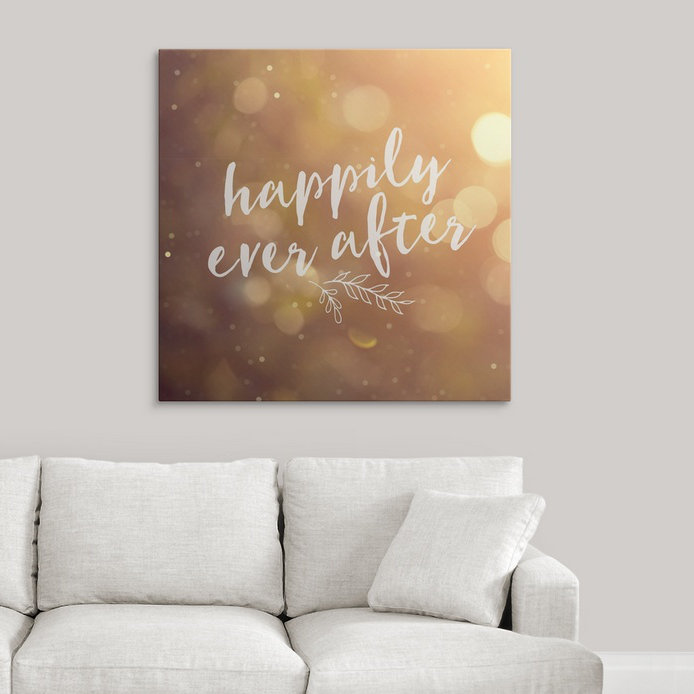 « heureusement jamais après-sentiment », art textuel, H 30 po x l 30 po x P 1,5 po, Toile