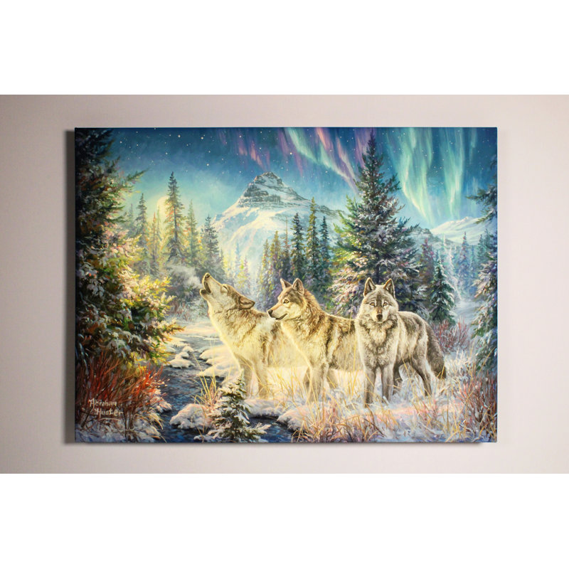 Moonrise Song 18x24 Fully Illuminated ColorChange LED Print