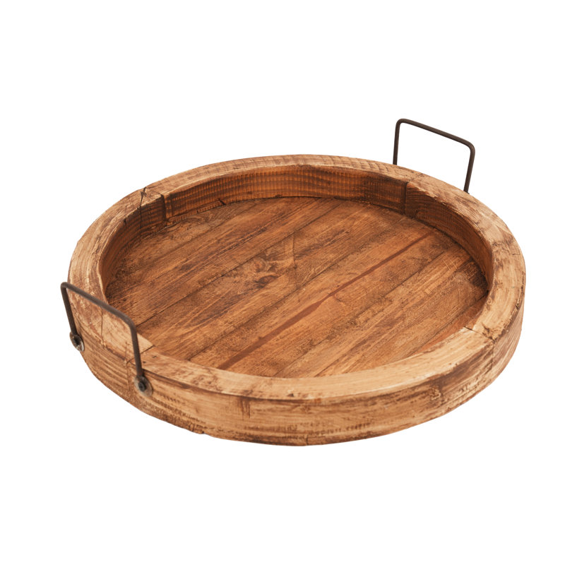 Plateau de service Kaycee, Beige/brun
