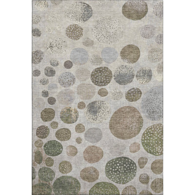 Premium Machine Washable Lonon AMF1952 Geometric Rug