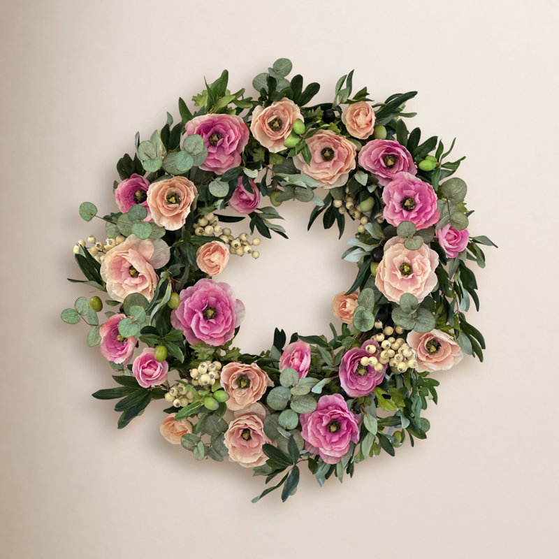 Ranunculus Wreath