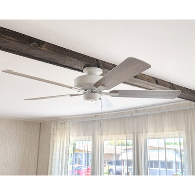52" Metro 5 - Blade Standard Ceiling Fan with Pull Chain